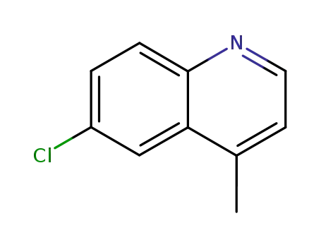 Molecular Structure of 41037-29-0 (6-CHLOROLEPIDINE)