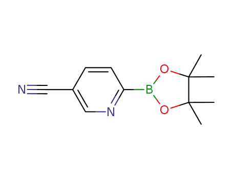 6-(4,4,5,5-Tetramethyl-1,3,2-dioxaborolan-2-YL)nicotinonitrile