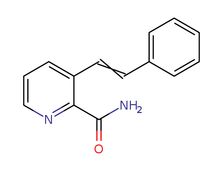 3-[(E)-2-フェニルエテニル]-2-ピリジンカルボアミド