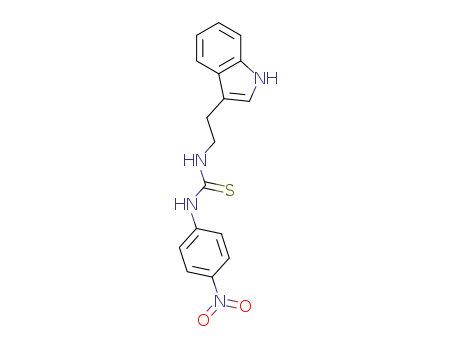 N-{4-nitrophenyl}-N'-[2-(1H-indol-3-yl)ethyl]thiourea