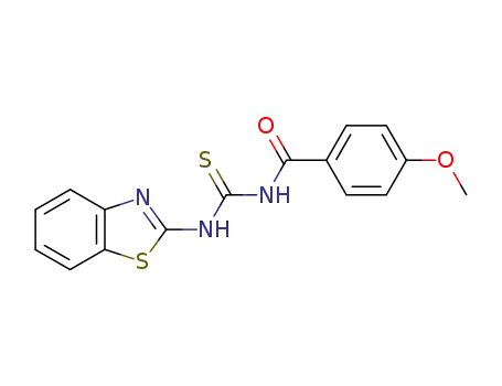 N-(1,3-benzothiazol-2-yl)-N'-(4-methoxybenzoyl)thiourea