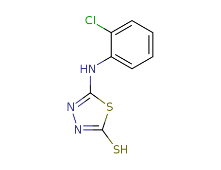 1,3,4-Thiadiazole-2(3H)-thione,5-[(2-chlorophenyl)amino]- cas  37844-22-7