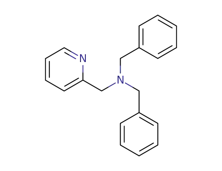 Molecular Structure of 110245-50-6 (N,N-bis(benzyl)-N-[(2'-pyridyl)methyl]amine)