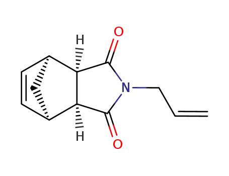 Molecular Structure of 6971-11-5 (2-(prop-2-en-1-yl)-3a,4,7,7a-tetrahydro-1H-4,7-methanoisoindole-1,3(2H)-dione)