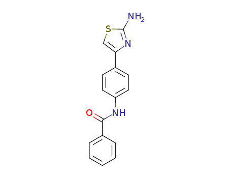 N-(4-(2-aminothiazol-4-yl)phenyl)benzamide