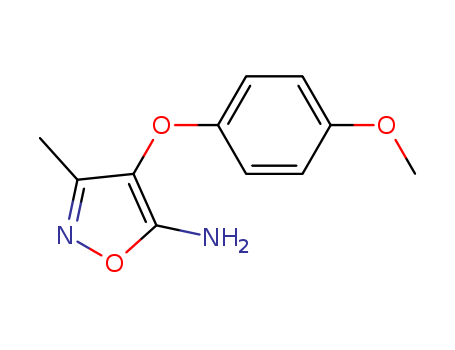 5-Isoxazolamine,4-(4-methoxyphenoxy)-3-methyl-