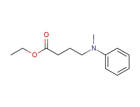Molecular Structure of 38113-78-9 (ethyl 4-(Methyl(phenyl)amino)butanoate)
