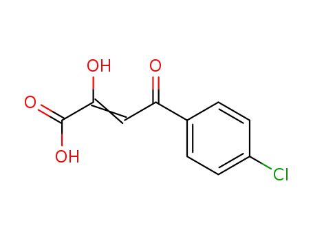 2-hydroxy-4-oxo-4-(4-chlorophenyl)-2-butenoic acid