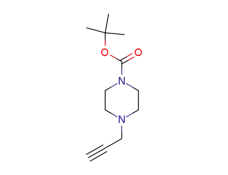 Molecular Structure of 199538-99-3 (tert-Butyl 4-(prop-2-ynyl)piperazine-1-carboxylate)
