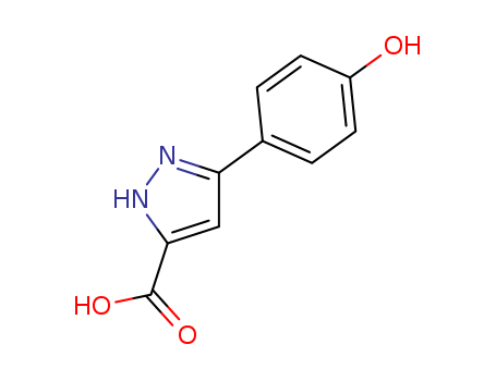 3-(4-Hydroxyphenyl)-1H-pyrazole-5-carboxylic acid