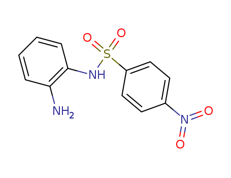 Molecular Structure of 141469-52-5 (Benzenesulfonamide, N-(2-aminophenyl)-4-nitro-)