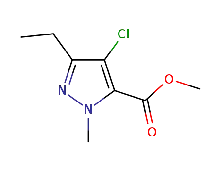 Methyl 4-chloro-3-ethyl-1-methyl-1H-pyrazole-5-carboxylate
