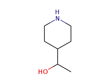 Molecular Structure of 6457-48-3 (1-(4-piperidyl)ethanol)