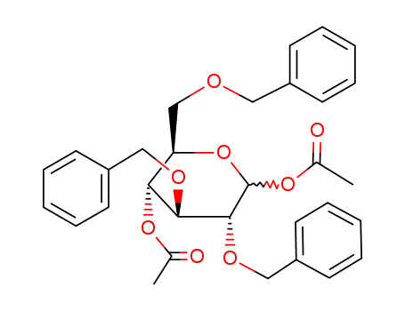 1,4-di-O-acetyl-2,3,6-tri-O-benzyl-D-glucopyranoside