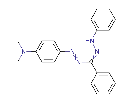 1-(p-dimethylaminophenyl)-3,5-diphenylformazan
