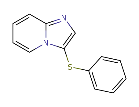 Molecular Structure of 1609583-33-6 (3-(phenylthio)imidazo[1,2-a]pyridine)