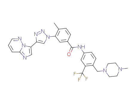C<sub>29</sub>H<sub>28</sub>F<sub>3</sub>N<sub>9</sub>O
