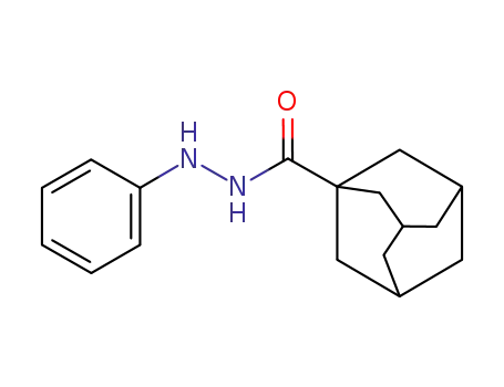 Molecular Structure of 71458-48-5 (Tricyclo[3.3.1.13,7]decane-1-carboxylicacid, 2-phenylhydrazide)