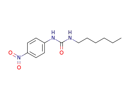 Molecular Structure of 16577-64-3 (Urea, N-hexyl-N'-(4-nitrophenyl)-)