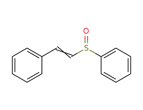 Molecular Structure of 16619-62-8 ([(2-phenylethenyl)sulfinyl]benzene)
