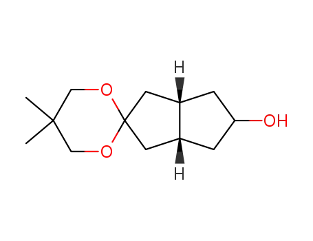 (3‘aR,6‘aS)-5,5-dimethylspiro[1,3-dioxane-2,5‘-2,3,3a,4,6,6a-hexahydro-1H-pentalenyl]-2’-ol