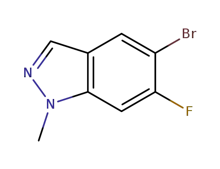 5-bromo-6-fluoro-1-methyl-1H-indazole