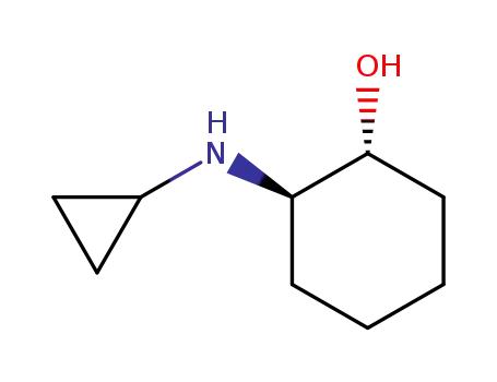 Molecular Structure of 189362-43-4 ((1R,2R)-2-CYCLOPROPYLAMINO CYCLOHEXANOL)