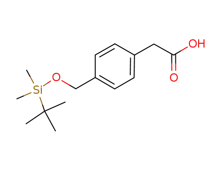[4-(tert-부틸-디메틸-실라닐옥시메틸)페닐]-아세트산