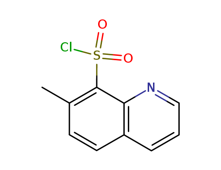 7-Methyl-8-quinoxalinesulfonyl Chloride