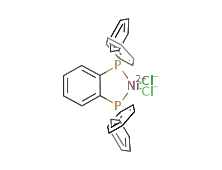 Molecular Structure of 54412-87-2 (Ni(1,2-bis(diphenylphosphanyl)-benzene)Cl<SUB>2</SUB>)
