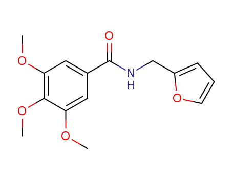 Molecular Structure of 60273-39-4 (N-Furfuryl-3,4,5-trimethoxybenzamide)