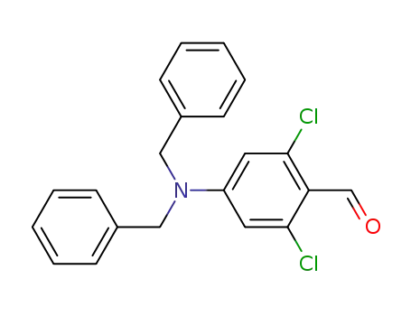 2,6-Dichloro-4-(dibenzylamino)benzaldehyde