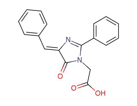 [(4Z)-4-benzylidene-5-oxo-2-phenyl-4,5-dihydro-1H-imidazol-1-yl]acetic acid