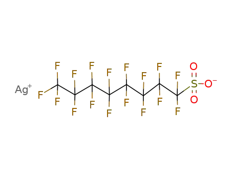 Molecular Structure of 3824-94-0 (silver(I) perfluorooctane sulfonate)