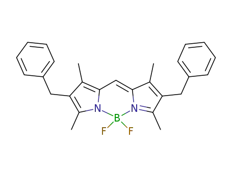 2,6-dibenzyl-4,4-difluoro-1,3,5,7-tetramethyl-8H-4-bora-3a,4a-diaza-s-indecene