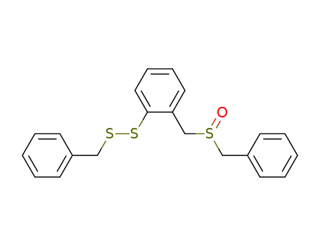 Disulfide, phenylmethyl 2-[[(phenylmethyl)sulfinyl]methyl]phenyl