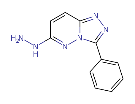 1,2,4-Triazolo[4,3-b]pyridazin-6(5H)-one, 3-phenyl-, hydrazone