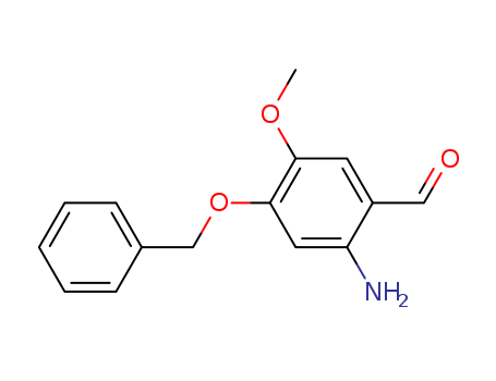 2-amino-4-(benzyloxy)-5-
methoxybenzaldehyde