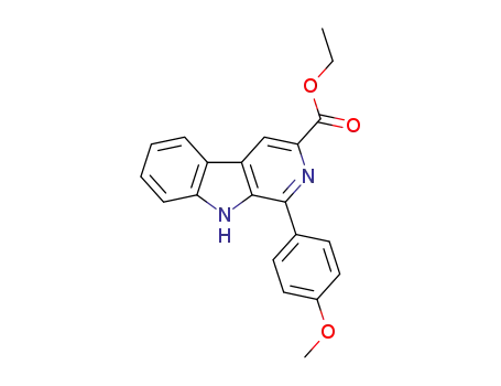 ethyl 1-(4-methoxyphenyl)-9H-pyrido[3,4-b]indole-3-carboxylate