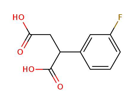 2-(3-fluorophenyl)succinic acid