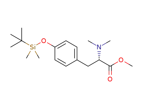 methyl (S)-N,N-dimethyl-O-(tert-butyldimethylsilyl)tyrosinate
