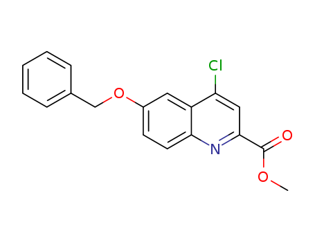 methyl 6-(benzyloxy)-4-chloroquinoline-2-carboxylate