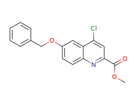 methyl 6-(benzyloxy)-4-chloroquinoline-2-carboxylate