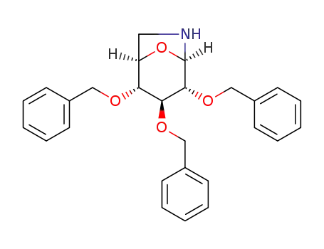 (1R,2R,3S,4R,5R)-2,3,4-tris(benzyloxy)-8-oxa-6-azabicyclo[3.2.1]octane