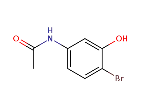 Molecular Structure of 55065-94-6 (Acetamide, N-(4-bromo-3-hydroxyphenyl)-)