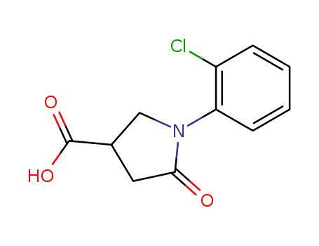 1-(2-Chlorophenyl)-2-oxopyrrolidine-4-carboxylic acid