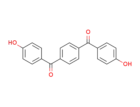 Molecular Structure of 15517-46-1 (1,4-phenylenebis((4-hydroxyphenyl)Methanone))