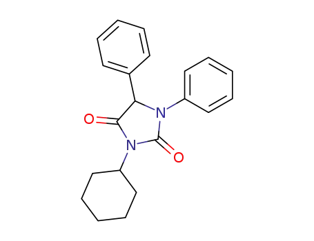 2,4-Imidazolidinedione, 3-cyclohexyl-1,5-diphenyl-