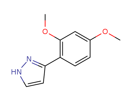 3-(2,4-DIMETHOXYPHENYL)-1H-PYRAZOLE