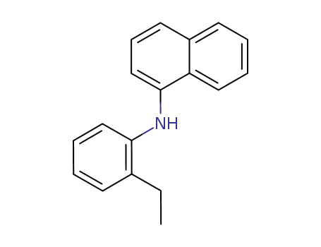 (2-ethyl-phenyl)-[1]naphthyl-amine